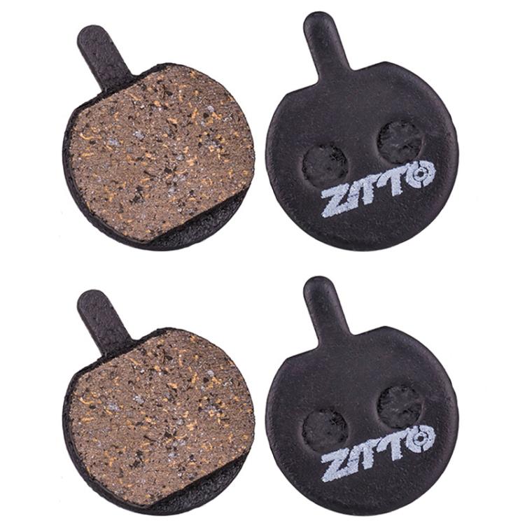 2pairs ZTTO Bicycle Disc Braking Pads Mountain Bike Semi-Metallic Resin Brake Pads, Model: MS-11A by ZTTO