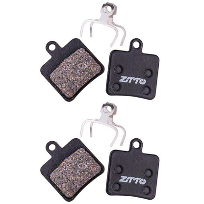 2pairs ZTTO Bicycle Disc Braking Pads Mountain Bike Semi-Metallic Resin Brake Pads, Model: MS-11D by ZTTO