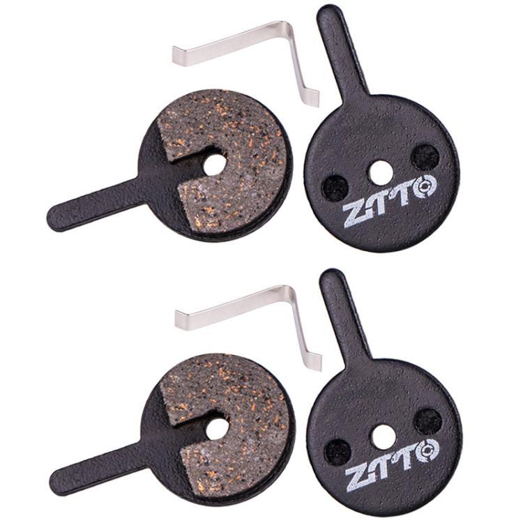 2pairs ZTTO Bicycle Disc Braking Pads Mountain Bike Semi-Metallic Resin Brake Pads, Model: MS-11G by ZTTO