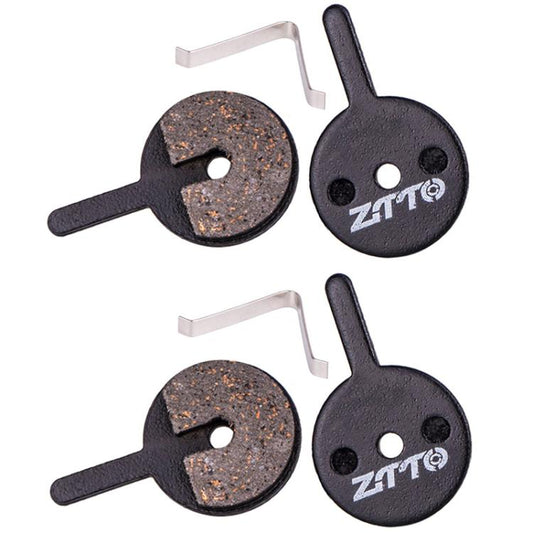 2pairs ZTTO Bicycle Disc Braking Pads Mountain Bike Semi-Metallic Resin Brake Pads, Model: MS-11G by ZTTO