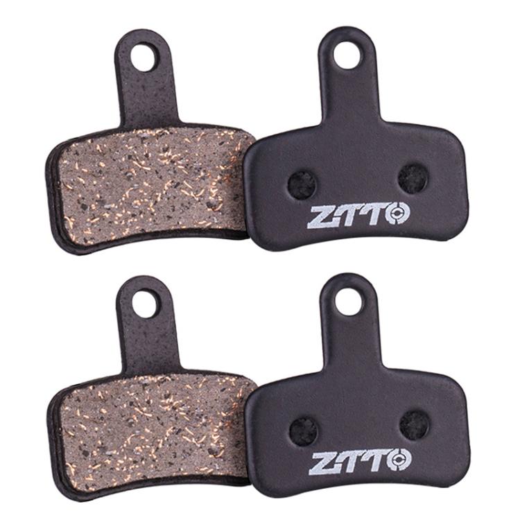 2pairs ZTTO Bicycle Disc Braking Pads Mountain Bike Semi-Metallic Resin Brake Pads, Model: MS-11H by ZTTO