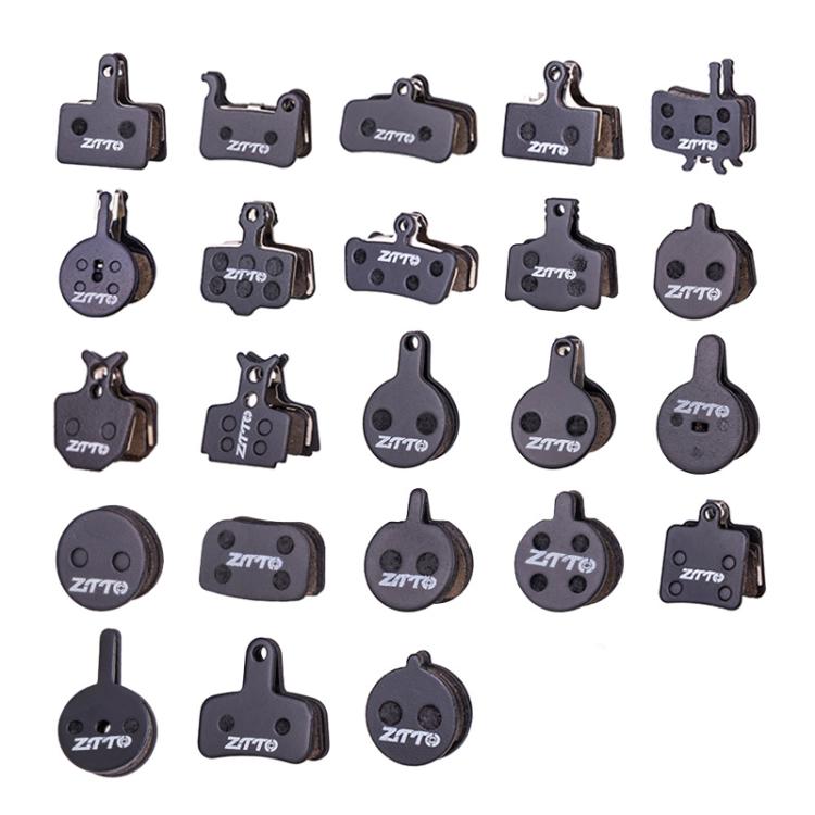 2pairs ZTTO Bicycle Disc Braking Pads Mountain Bike Semi-Metallic Resin Brake Pads, Model: MS-11H by ZTTO