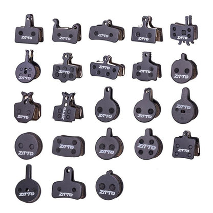 2pairs ZTTO Bicycle Disc Braking Pads Mountain Bike Semi-Metallic Resin Brake Pads, Model: MS-11D by ZTTO