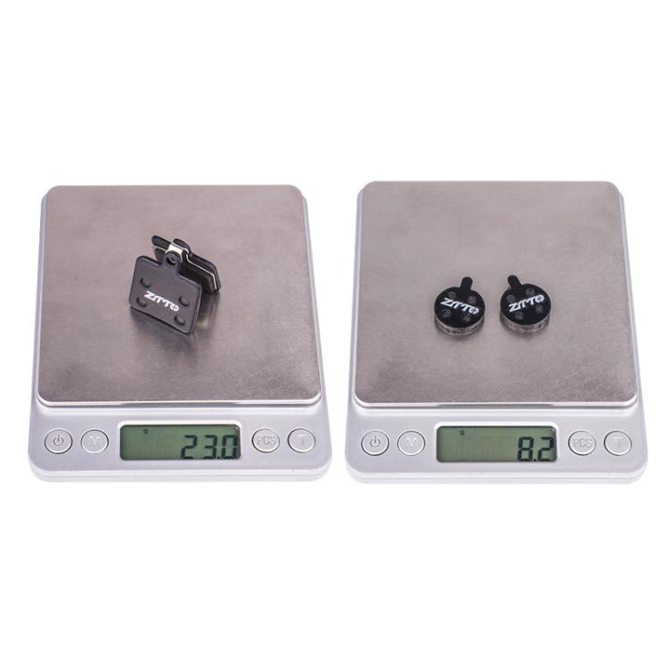 2pairs ZTTO Bicycle Disc Braking Pads Mountain Bike Semi-Metallic Resin Brake Pads, Model: MS-08A by ZTTO