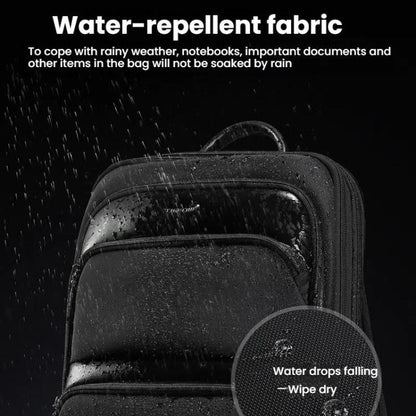 Tigernu T-B9121 15.6 Inch Men Expandable Waterproof Lightweight Laptop Backpack With Floating Zipper by Tigernu