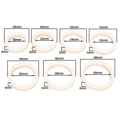 34mm 2pairs ZTTO Mountain Bike Shock Absorbent Fork Oil Dustproof Sponge Ring by ZTTO