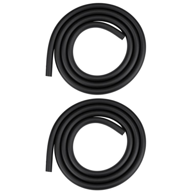 2pcs ZTTO 1.5m Bicycle Brake Shifter Cable Anti-Rattle Soundproof Foam Tube(Black) by ZTTO