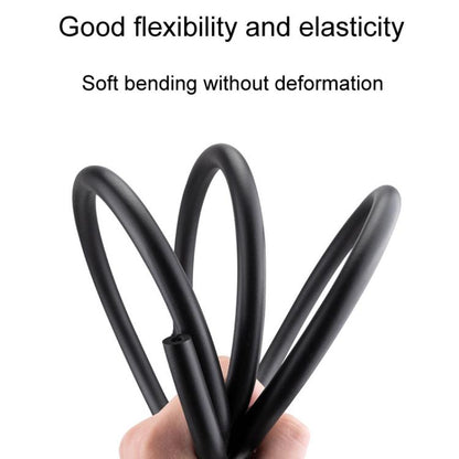 2pcs ZTTO 1.5m Bicycle Brake Shifter Cable Anti-Rattle Soundproof Foam Tube(Black) by ZTTO