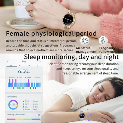 Bluetooth Calling AI Voice Assistant Life Waterproof Sports Smartwatch, Color: Black Rough Steel Strap+Black Silicone Strap by bashfashion