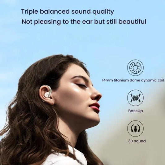 ANKER A3872 Soundcore AeroFit Open Comfort Wear Wireless Bluetooth Earphones(Black) by ANKER