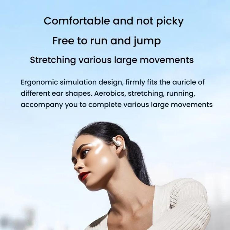 ANKER A3872 Soundcore AeroFit Open Comfort Wear Wireless Bluetooth Earphones(Black) by ANKER