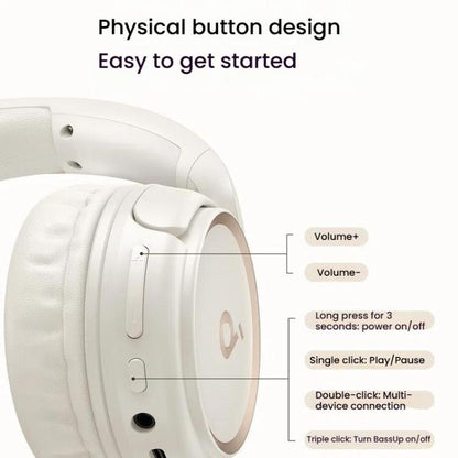 Soundcore H30i A3012 Headband Wireless Bluetooth Headset(Red) by Soundcore