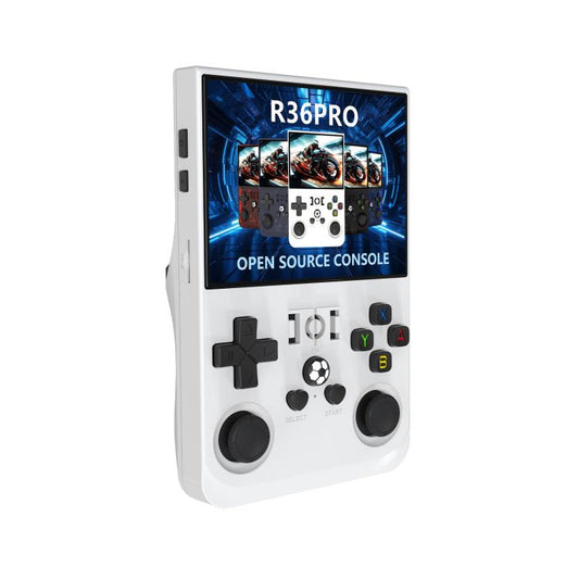 Portable Open Source GBA/FC Arcade Handheld Game Console, Size: 128G(White) by bashfashion