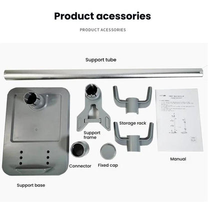 Universal Stand Holder for Cordless Stick Vacuum For Dyson, Xiaomi, Bissell, Shark, Midea, Whirlpool & More(Black) by bashfashion