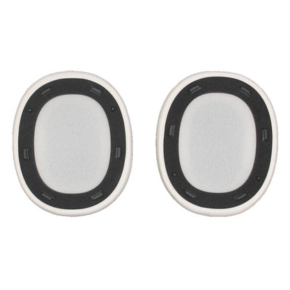 For Edifier W830NB 1pair Bluetooth Headset Leather Sponge Cover Earmuffs(White) by bashfashion