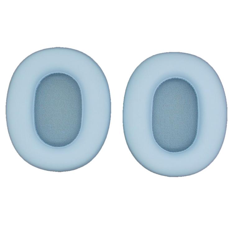 For Edifier W830NB 1pair Bluetooth Headset Leather Sponge Cover Earmuffs(Blue) by bashfashion