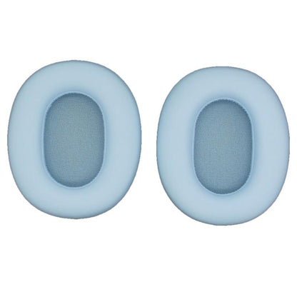 For Edifier W830NB 1pair Bluetooth Headset Leather Sponge Cover Earmuffs(Blue) by bashfashion