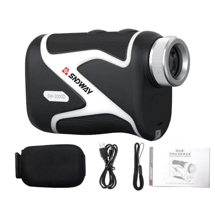 SNDWAY SW-1500D 1500M Handheld OLED Rangefinder Telescope Golf Rangefinder by SNDWAY