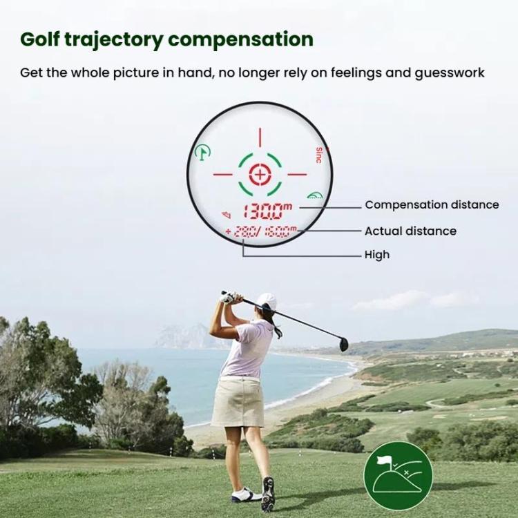 SNDWAY SW-1500D 1500M Handheld OLED Rangefinder Telescope Golf Rangefinder by SNDWAY