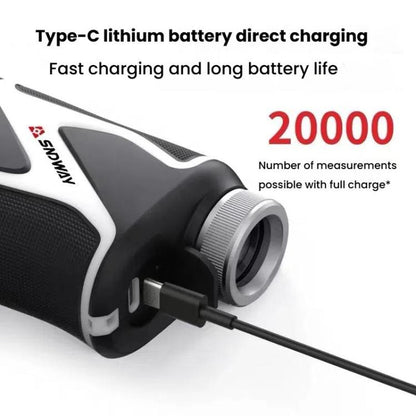 SNDWAY SW-1500D 1500M Handheld OLED Rangefinder Telescope Golf Rangefinder by SNDWAY