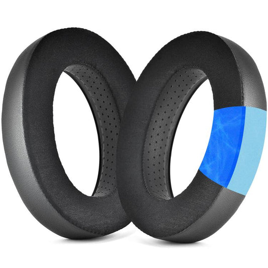1pair Ice Feeling Earpads For Sennheiser HD650, HD660 S, HD600, HD580, HD565, HD545, HD535 Replacement Earmuffs(Black) by bashfashion