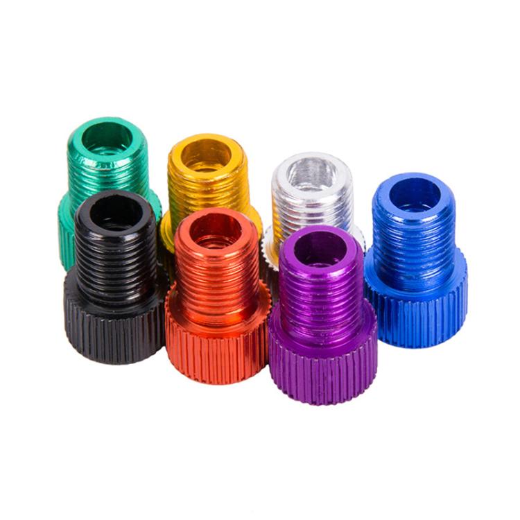 10pcs ZTTO Mountain Road Bicycle Presta To Schrader Valve Converter Kit(Red) by ZTTO