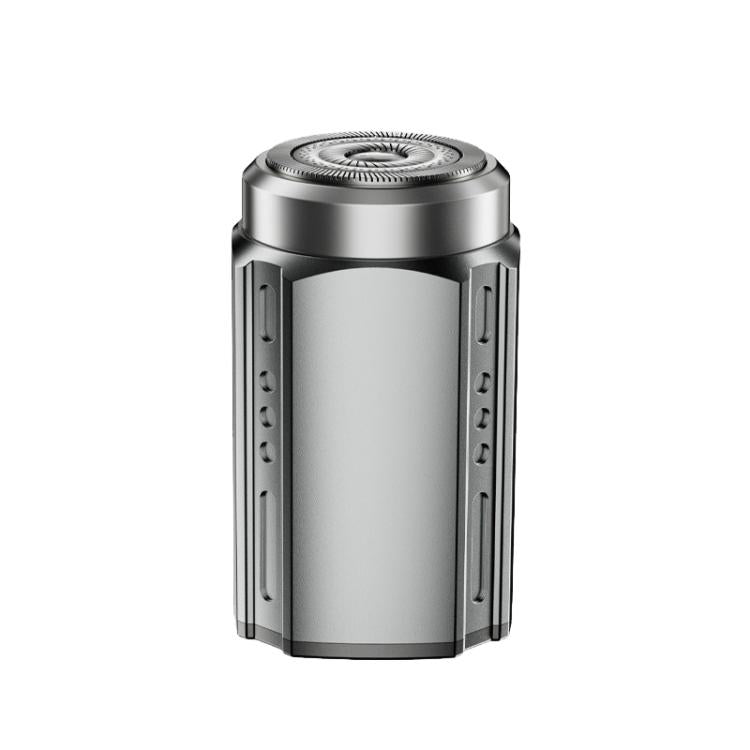 Portable Electric Shaver for Men with LCD Display – Travel-Friendly Mini Shaver, USB Type-C Fast Charging, Waterproof & Washable Design, Style: Floating Blade Dark Metallic Gray by bashfashion