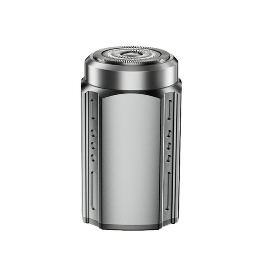 Portable Electric Shaver for Men with LCD Display – Travel-Friendly Mini Shaver, USB Type-C Fast Charging, Waterproof & Washable Design, Style: Floating Blade Dark Metallic Gray by bashfashion