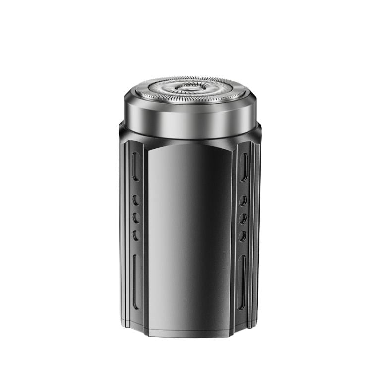 Portable Electric Shaver for Men with LCD Display – Travel-Friendly Mini Shaver, USB Type-C Fast Charging, Waterproof & Washable Design, Style: Floating Blade Black by bashfashion
