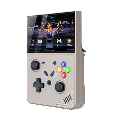 R43 Pro Handheld Game Console 4K HD 4.3-Inch Screen Home Portable Video Game Player, Spec: Gray 64G by bashfashion