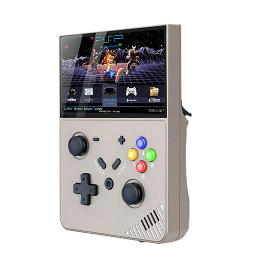 R43 Pro Handheld Game Console 4K HD 4.3-Inch Screen Home Portable Video Game Player, Spec: Gray 128G by bashfashion