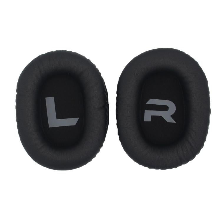 For Somic G936N / G936Pro Commander 1pair Headphones Earmuffs Sponge Covers(Black Leather) by bashfashion
