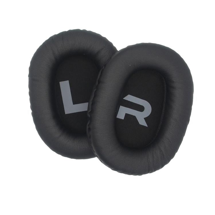 For Somic G936N / G936Pro Commander 1pair Headphones Earmuffs Sponge Covers(Black Leather) by bashfashion