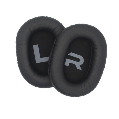 For Somic G936N / G936Pro Commander 1pair Headphones Earmuffs Sponge Covers(Black Leather) by bashfashion