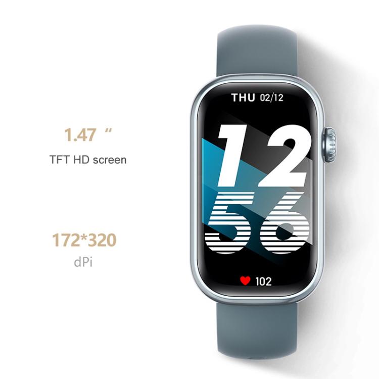 QS50 1.47inch TFT Screen Smart Wristband Support Bluetooth Calling / Oxygen Detection / Sleep Detection / Heart Rate Detection(Pink) by bashfashion