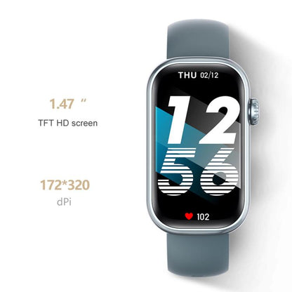 QS50 1.47inch TFT Screen Smart Wristband Support Bluetooth Calling / Oxygen Detection / Sleep Detection / Heart Rate Detection(Pink) by bashfashion