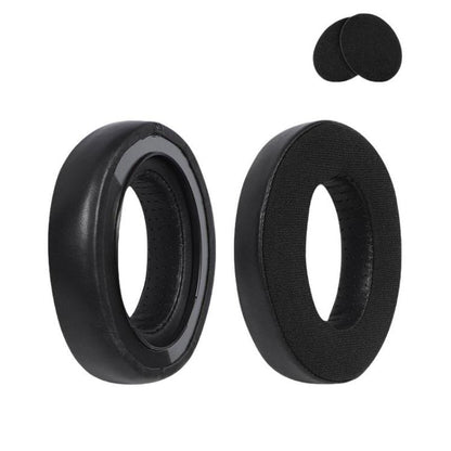 2pcs For Sennheiser HD545 / HD565 / HD580 / HD600 / HD650 Earphone Cover Sponge Earmuffs With Tuning Foam, Material: Lambskin+Gold Velvet-Patchwork by bashfashion