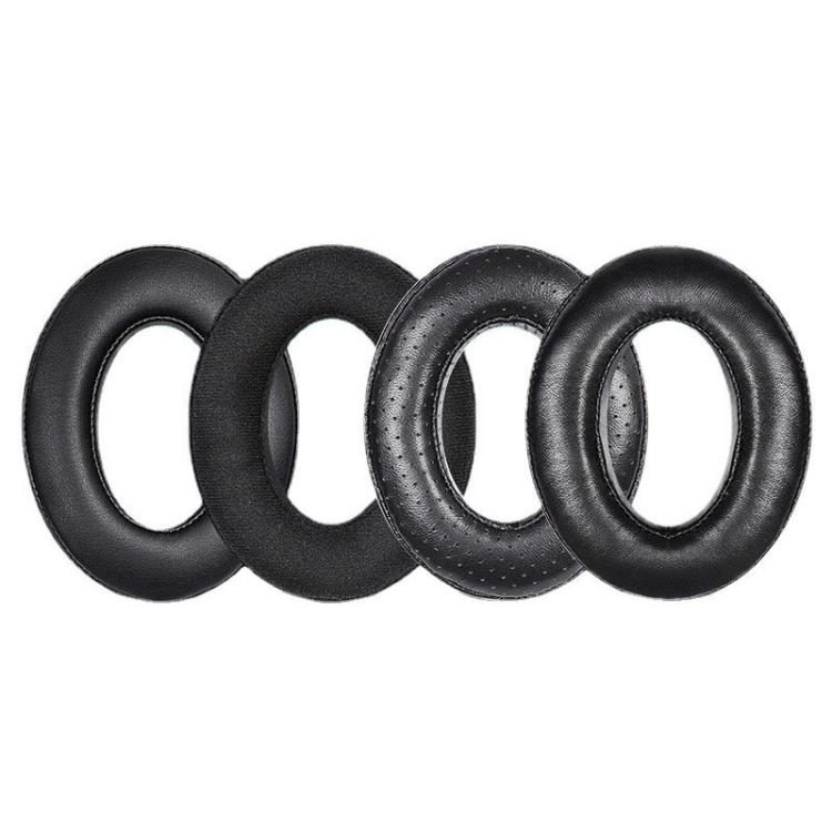 2pcs For Sennheiser HD545 / HD565 / HD580 / HD600 / HD650 Earphone Cover Sponge Earmuffs With Tuning Foam, Material: Gold Velvet-Patchwork by bashfashion