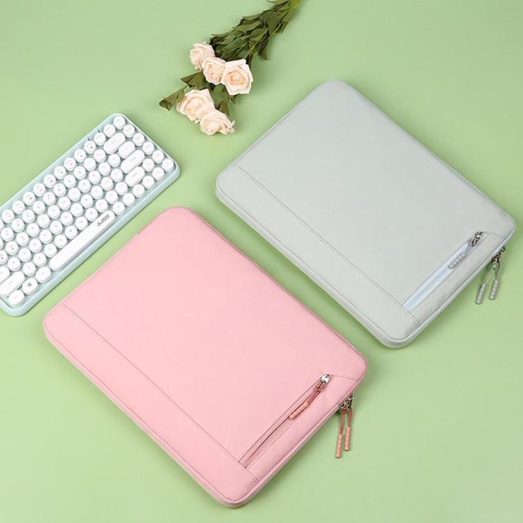 Universal For 15/15.4/15.6 inch Laptop Bag Women Portable Computer Bag For IPad Protective Case (Pink) by bashfashion