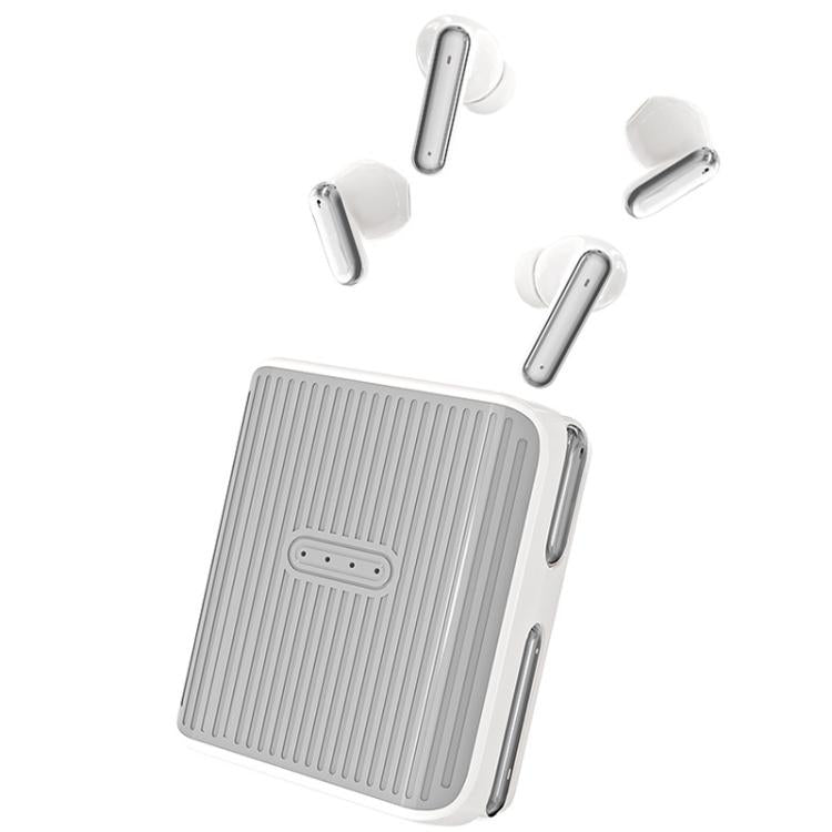 XG16 In-Ear Long-Life Couple Two-In-One Bluetooth Wireless Earphones Two Pairs Of Earphones(White) by bashfashion