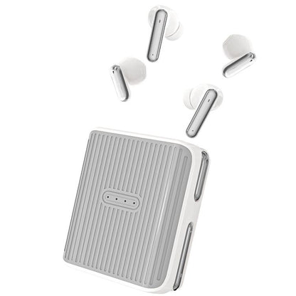 XG16 In-Ear Long-Life Couple Two-In-One Bluetooth Wireless Earphones Two Pairs Of Earphones(White) by bashfashion