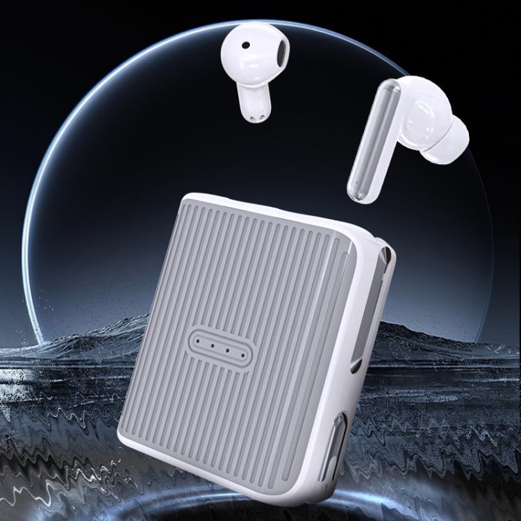 XG16 In-Ear Long-Life Couple Two-In-One Bluetooth Wireless Earphones Two Pairs Of Earphones(White) by bashfashion