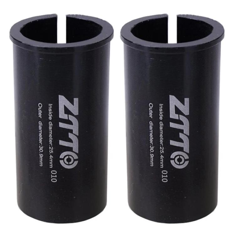 25.4-30.9mm 010 2pcs ZTTO Bicycle Seat Post Conversion Sleeve Reducer Cover(Black) by ZTTO