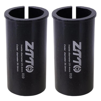 25.4-30.9mm 010 2pcs ZTTO Bicycle Seat Post Conversion Sleeve Reducer Cover(Black) by ZTTO