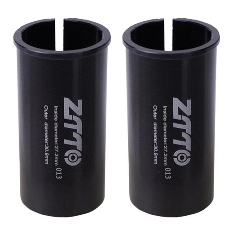 27.2-30.9mm 013 2pcs ZTTO Bicycle Seat Post Conversion Sleeve Reducer Cover(Black) by ZTTO
