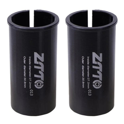 27.2-30.9mm 013 2pcs ZTTO Bicycle Seat Post Conversion Sleeve Reducer Cover(Black) by ZTTO