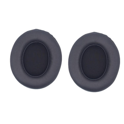 For Philips SHP9500 1pair Headphones Sponge Cover Earmuffs, Color: Black Leather by bashfashion