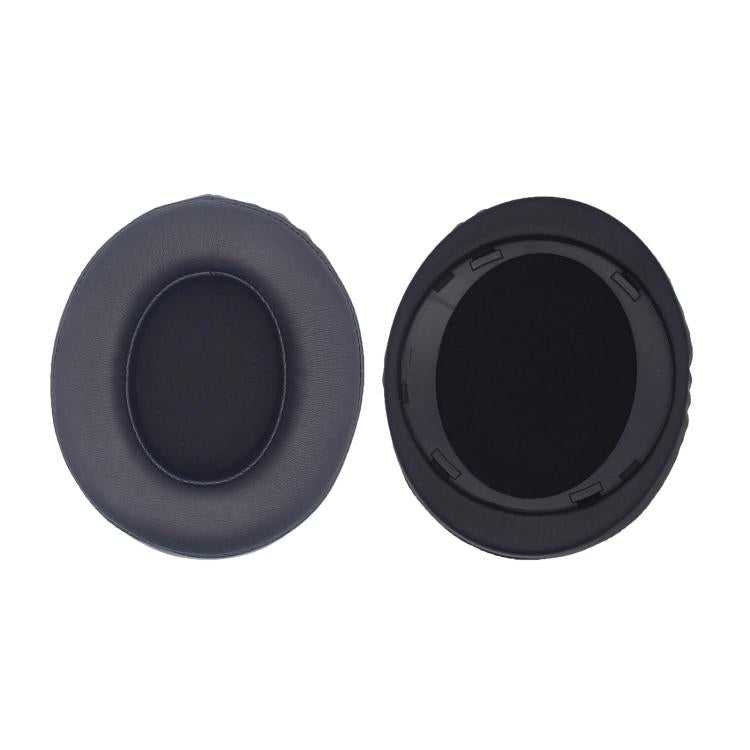 For Philips SHP9500 1pair Headphones Sponge Cover Earmuffs, Color: Black Leather by bashfashion