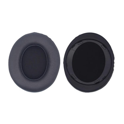 For Philips SHP9500 1pair Headphones Sponge Cover Earmuffs, Color: Black Leather by bashfashion