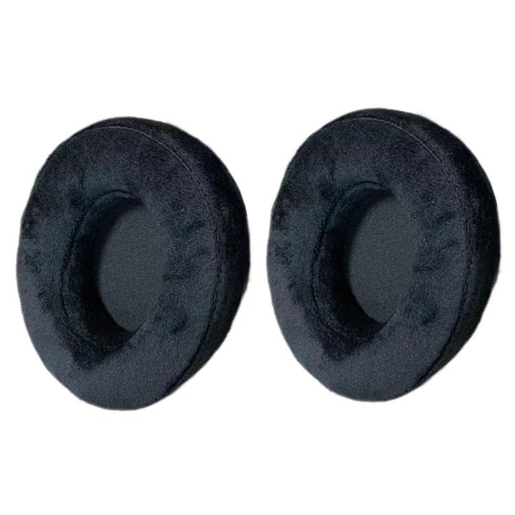 For Philips SHP9500 1pair Headphones Sponge Cover Earmuffs, Color: Black Flannel by bashfashion